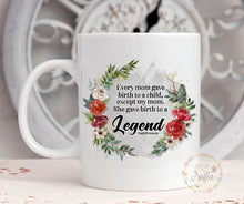 Load image into Gallery viewer, Sarcasm mug| Mother legend mug| #Highfivemom| Adult coffee mug| Floral mug| Mother daughter mug| Microwave safe mug| Mama mug|
