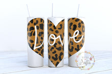 Load image into Gallery viewer, Animal print tumbler 20oz
