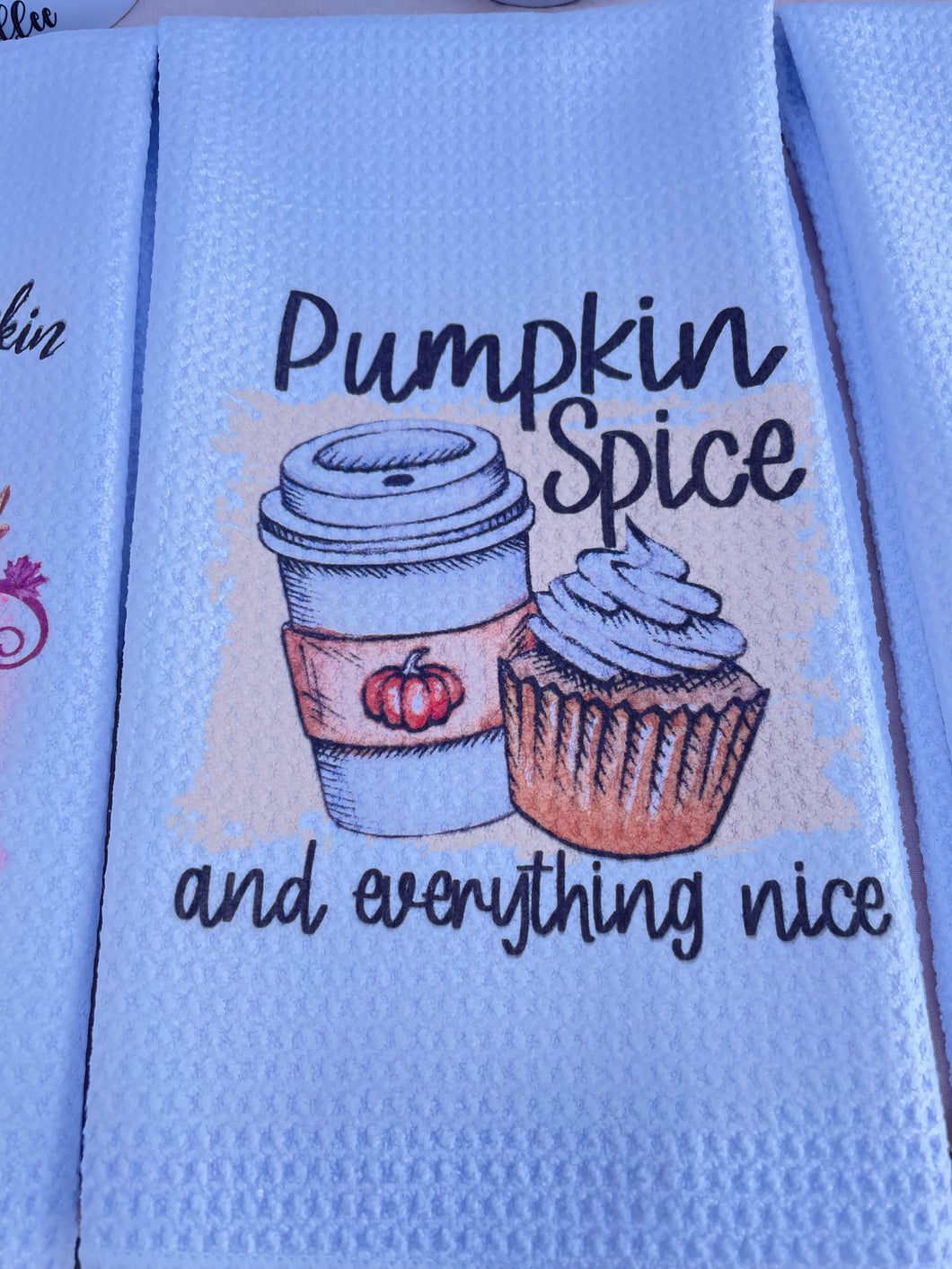 Tea towel Pumpkin Spice